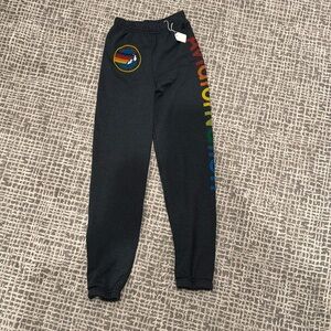 NWT kids size 14 KID'S AVIATOR NATION SWEATPANTS - CHARCOAL  ♥️ 🧡 💛💚💙